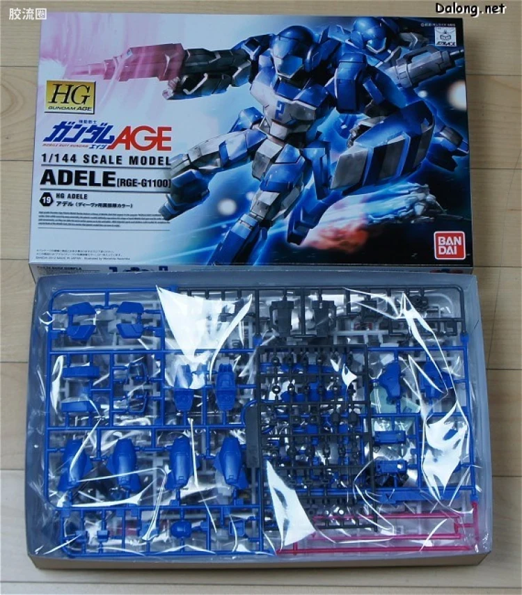 高达AGE HG AGE 普通版 19 阿黛尔(歌姬号战舰所属部队配色) - 图片